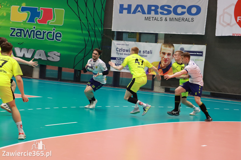 KS Viret CMC Zawiercie SMS ZPRP I Kielce Przegrywamy 30:40.