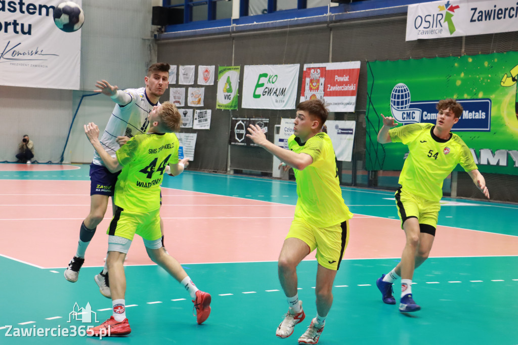 KS Viret CMC Zawiercie SMS ZPRP I Kielce Przegrywamy 30:40.