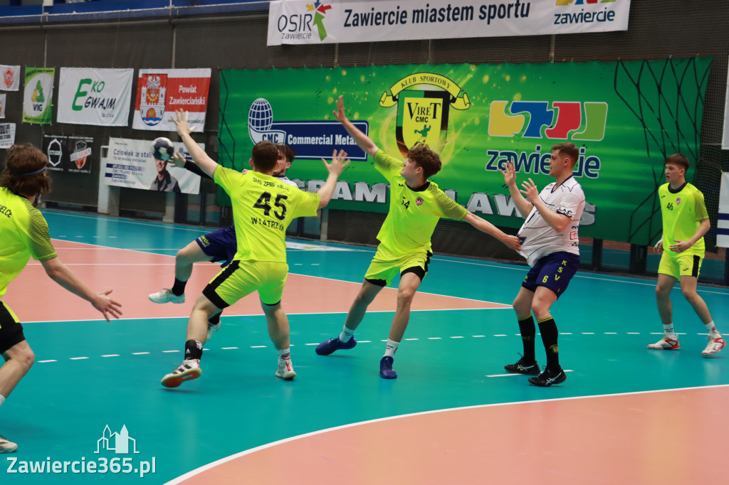 KS Viret CMC Zawiercie SMS ZPRP I Kielce Przegrywamy 30:40.