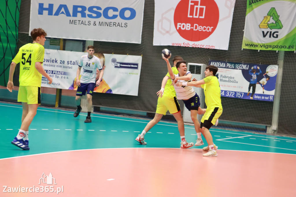 KS Viret CMC Zawiercie SMS ZPRP I Kielce Przegrywamy 30:40.