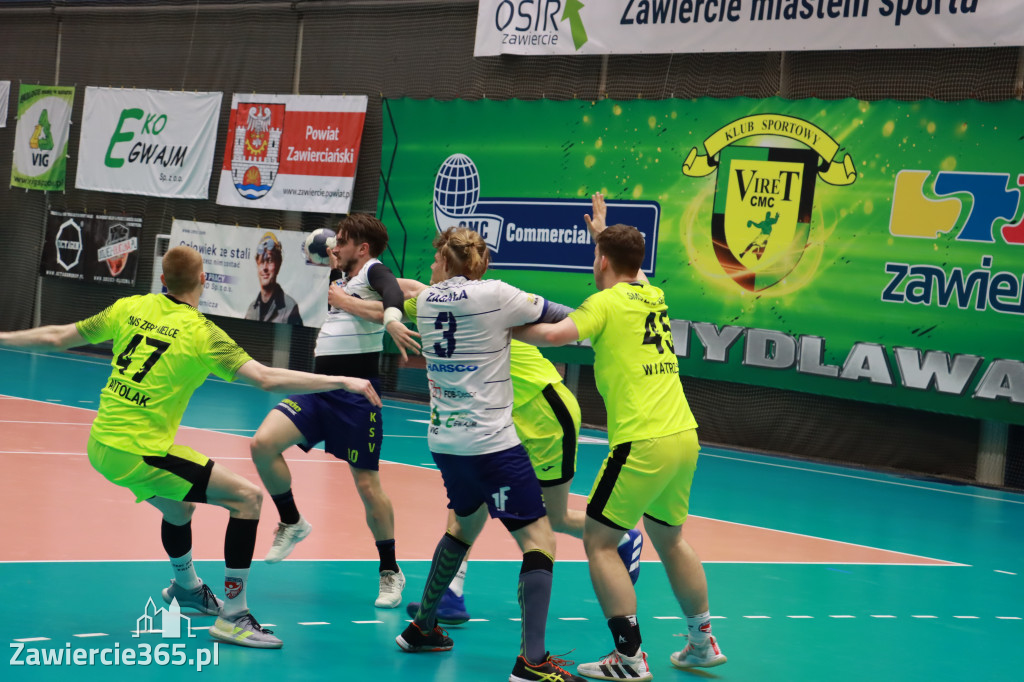 KS Viret CMC Zawiercie SMS ZPRP I Kielce Przegrywamy 30:40.