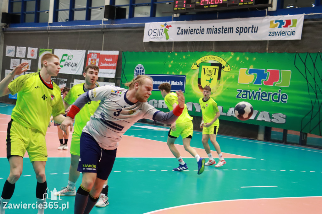 KS Viret CMC Zawiercie SMS ZPRP I Kielce Przegrywamy 30:40.