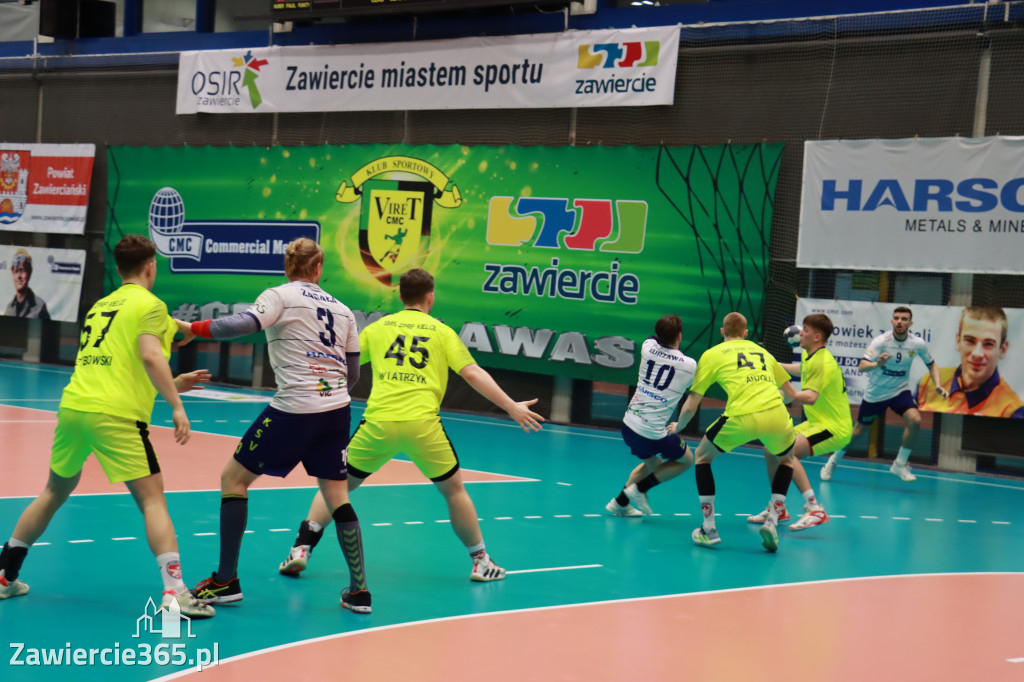 KS Viret CMC Zawiercie SMS ZPRP I Kielce Przegrywamy 30:40.