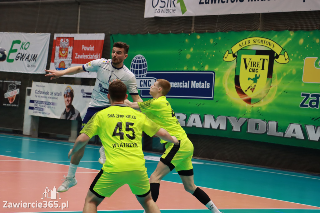 KS Viret CMC Zawiercie SMS ZPRP I Kielce Przegrywamy 30:40.