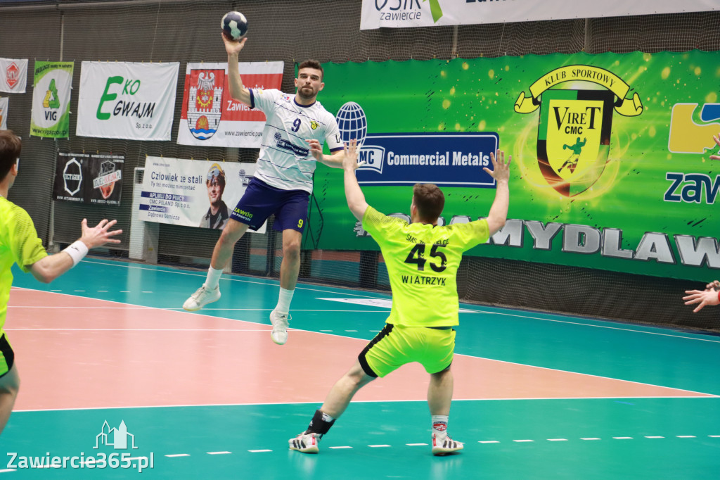KS Viret CMC Zawiercie SMS ZPRP I Kielce Przegrywamy 30:40.