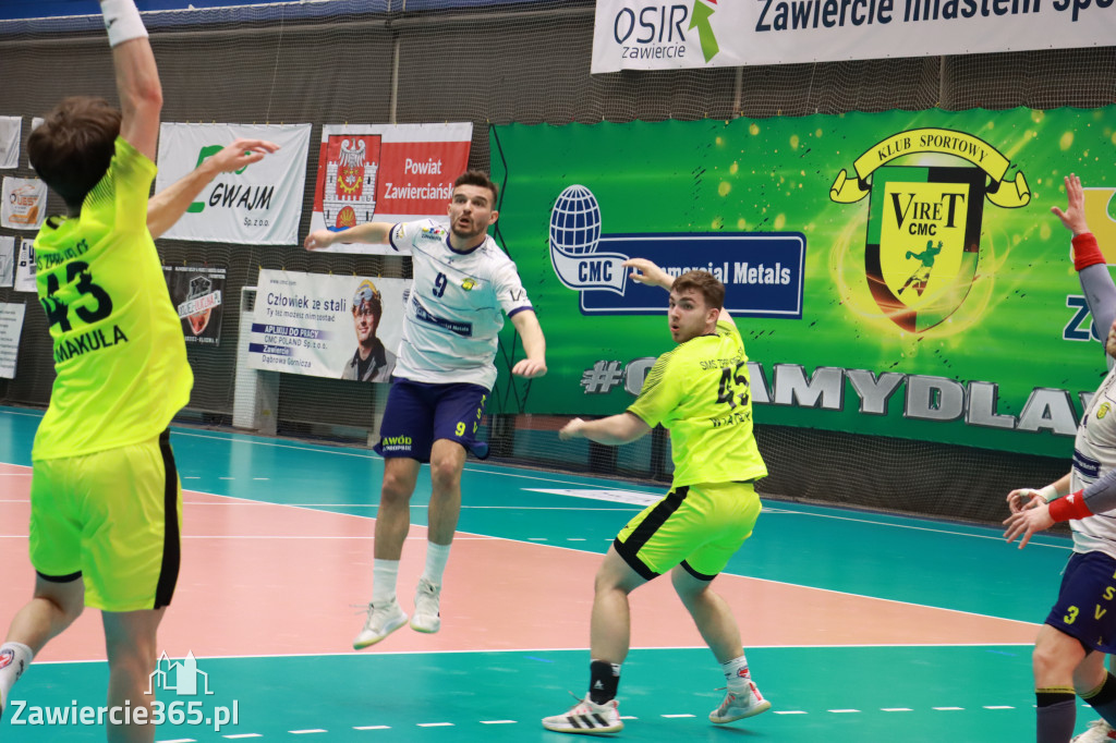 KS Viret CMC Zawiercie SMS ZPRP I Kielce Przegrywamy 30:40.