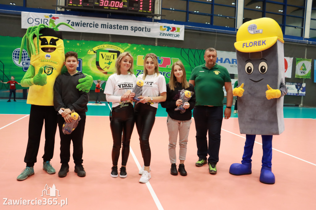 KS Viret CMC Zawiercie SMS ZPRP I Kielce Przegrywamy 30:40.