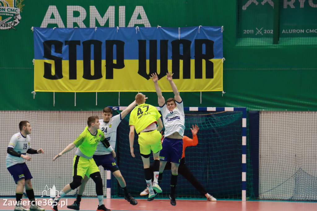 KS Viret CMC Zawiercie SMS ZPRP I Kielce Przegrywamy 30:40.