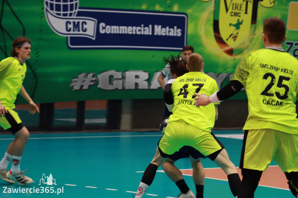 KS Viret CMC Zawiercie SMS ZPRP I Kielce Przegrywamy 30:40.
