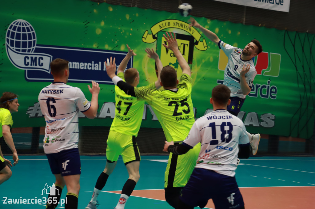 KS Viret CMC Zawiercie SMS ZPRP I Kielce Przegrywamy 30:40.
