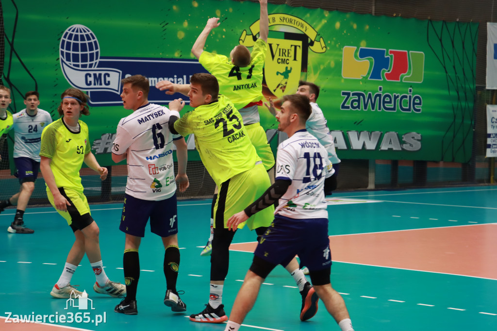 KS Viret CMC Zawiercie SMS ZPRP I Kielce Przegrywamy 30:40.