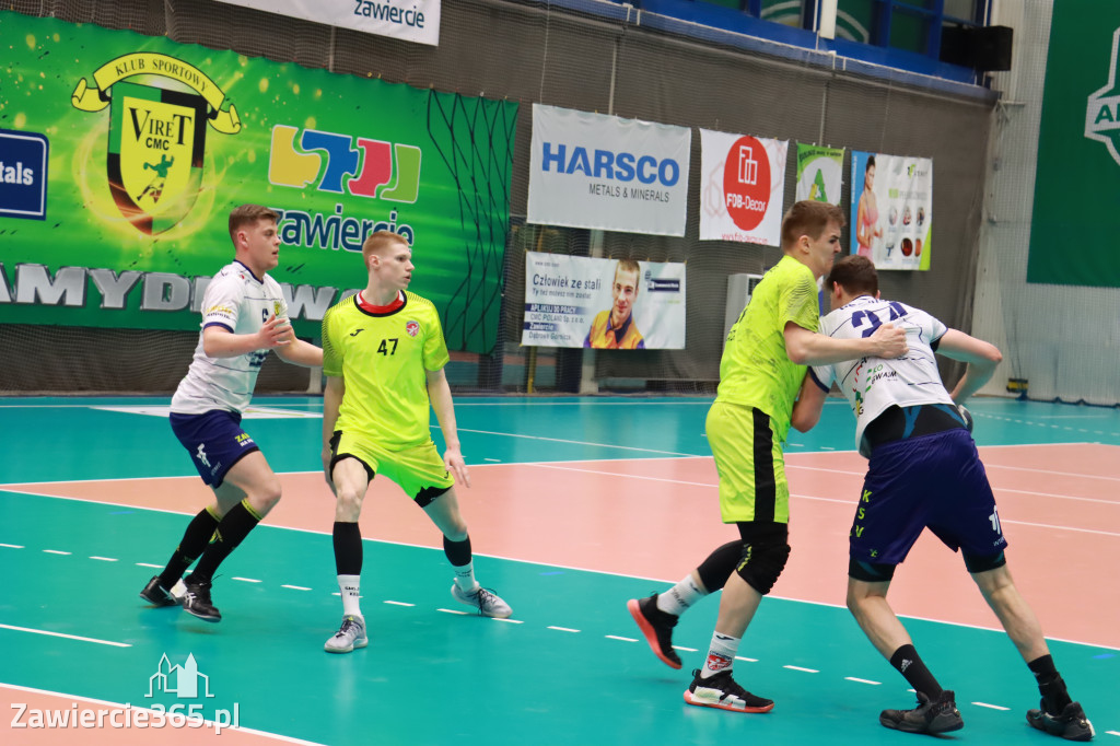 KS Viret CMC Zawiercie SMS ZPRP I Kielce Przegrywamy 30:40.