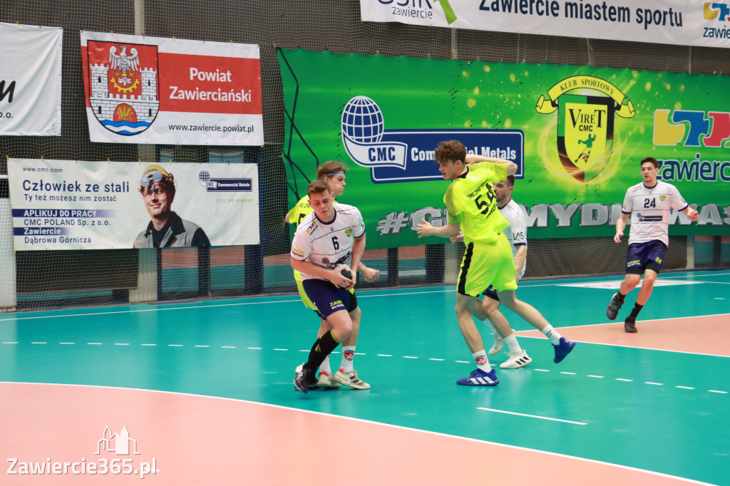KS Viret CMC Zawiercie SMS ZPRP I Kielce Przegrywamy 30:40.
