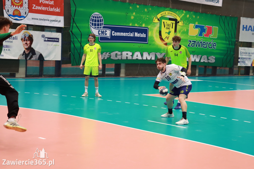 KS Viret CMC Zawiercie SMS ZPRP I Kielce Przegrywamy 30:40.