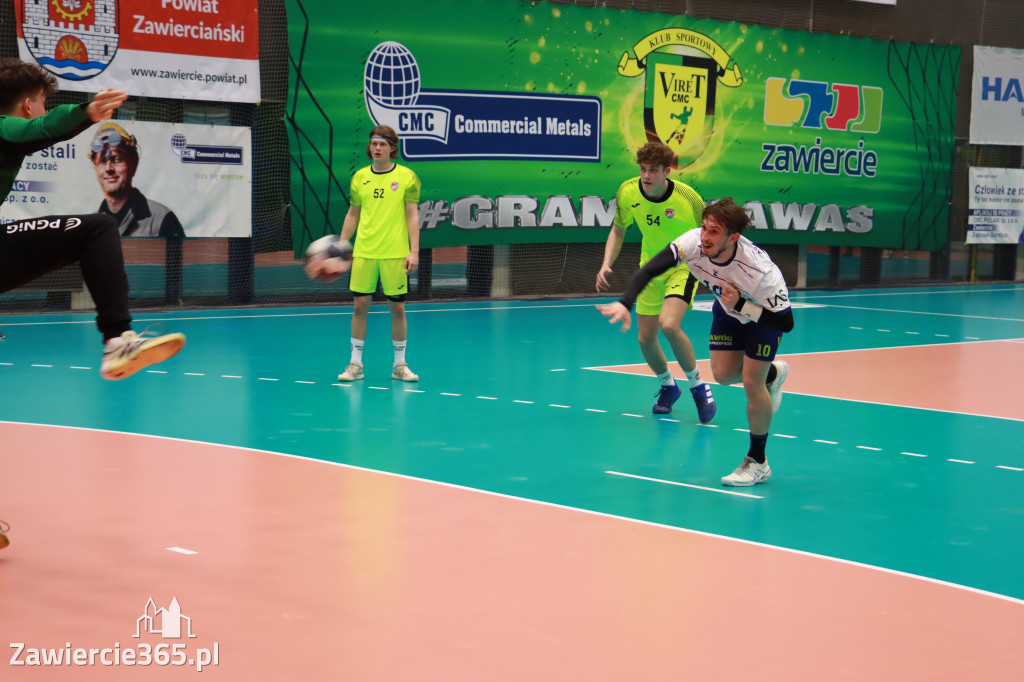 KS Viret CMC Zawiercie SMS ZPRP I Kielce Przegrywamy 30:40.
