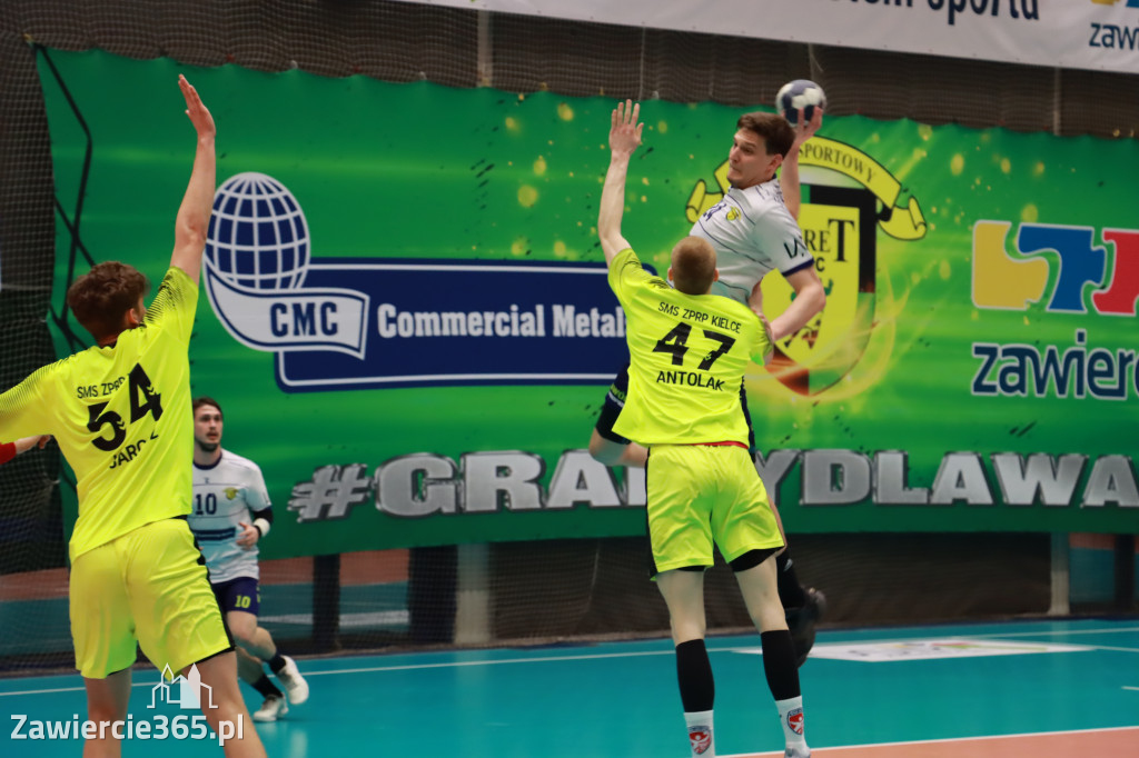 KS Viret CMC Zawiercie SMS ZPRP I Kielce Przegrywamy 30:40.