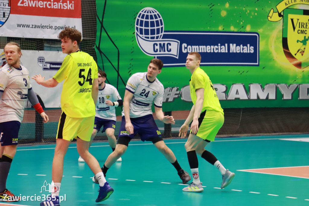 KS Viret CMC Zawiercie SMS ZPRP I Kielce Przegrywamy 30:40.