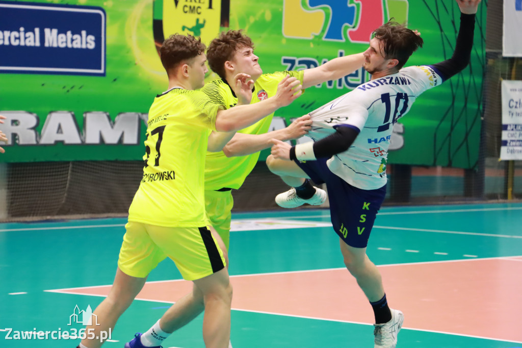 KS Viret CMC Zawiercie SMS ZPRP I Kielce Przegrywamy 30:40.