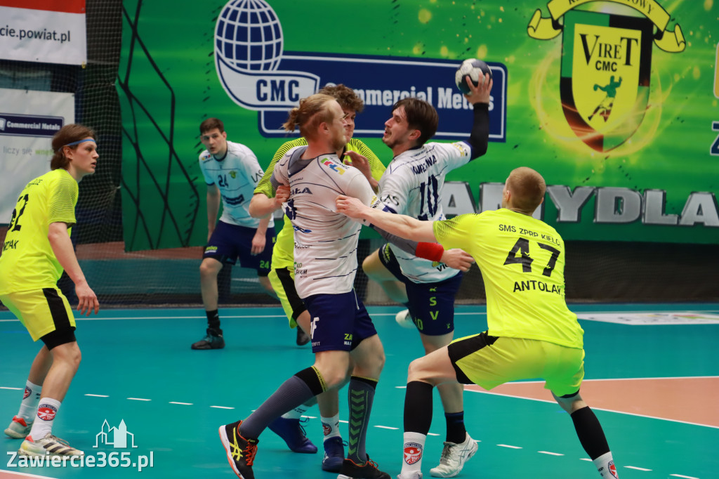 KS Viret CMC Zawiercie SMS ZPRP I Kielce Przegrywamy 30:40.
