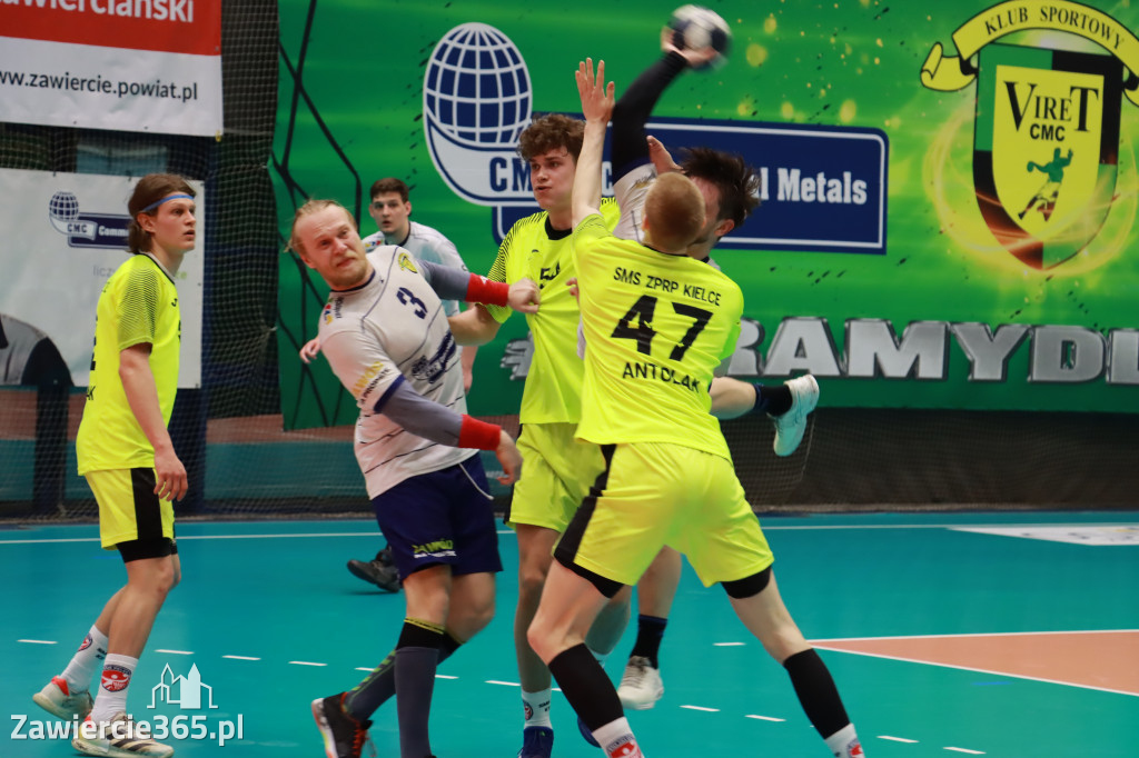 KS Viret CMC Zawiercie SMS ZPRP I Kielce Przegrywamy 30:40.