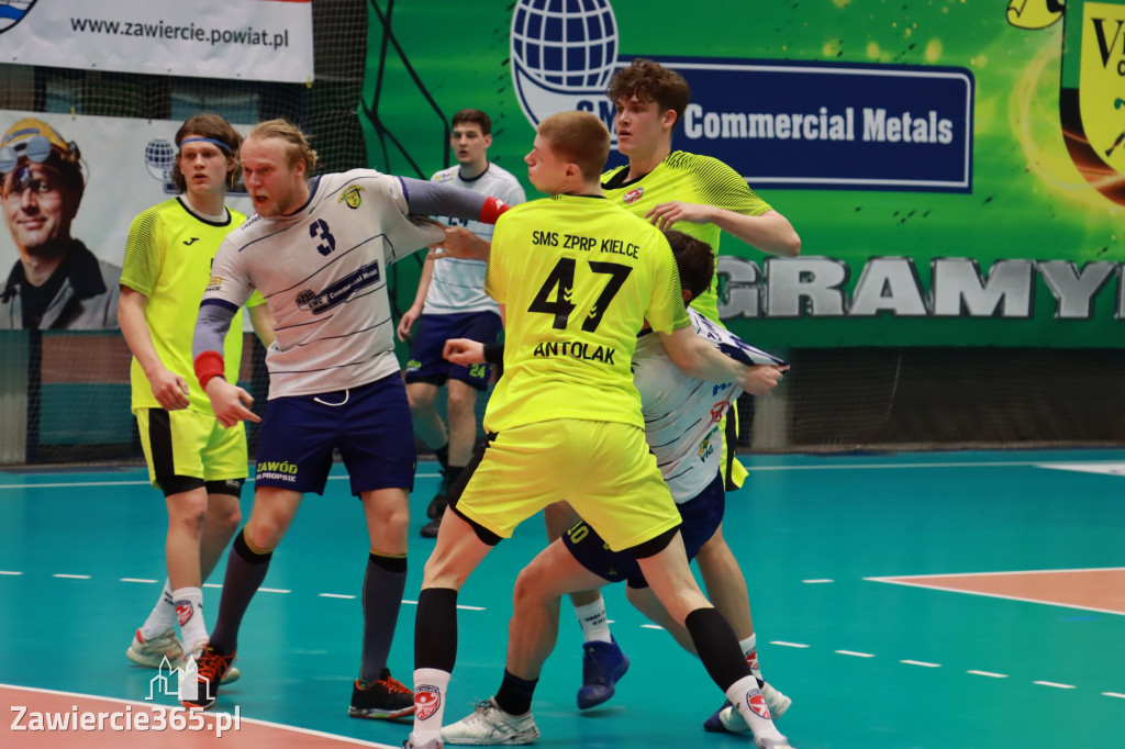 KS Viret CMC Zawiercie SMS ZPRP I Kielce Przegrywamy 30:40.