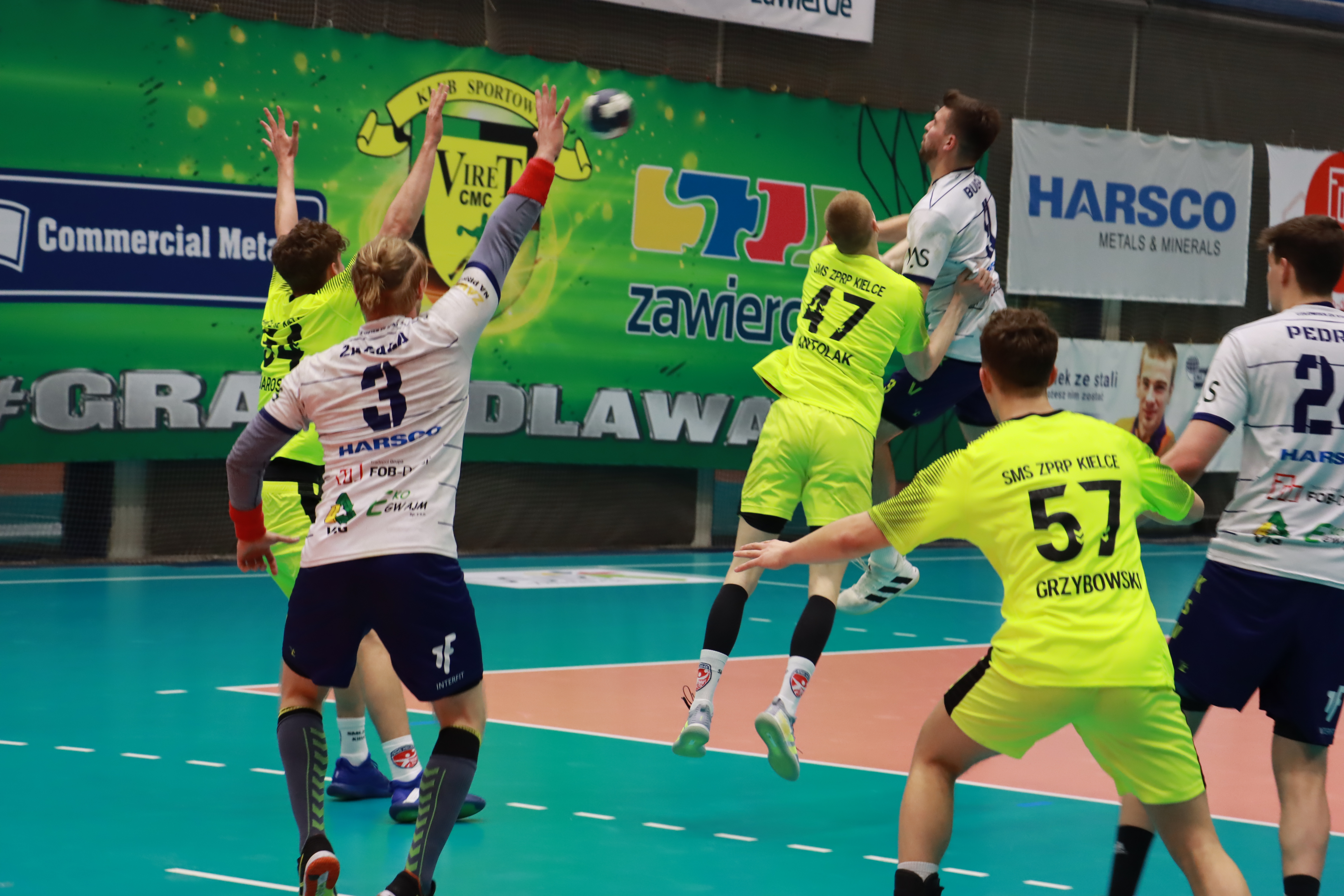 KS Viret CMC Zawiercie SMS ZPRP I Kielce Przegrywamy 30:40.