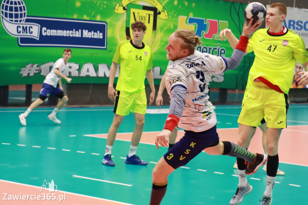 KS Viret CMC Zawiercie SMS ZPRP I Kielce Przegrywamy 30:40.