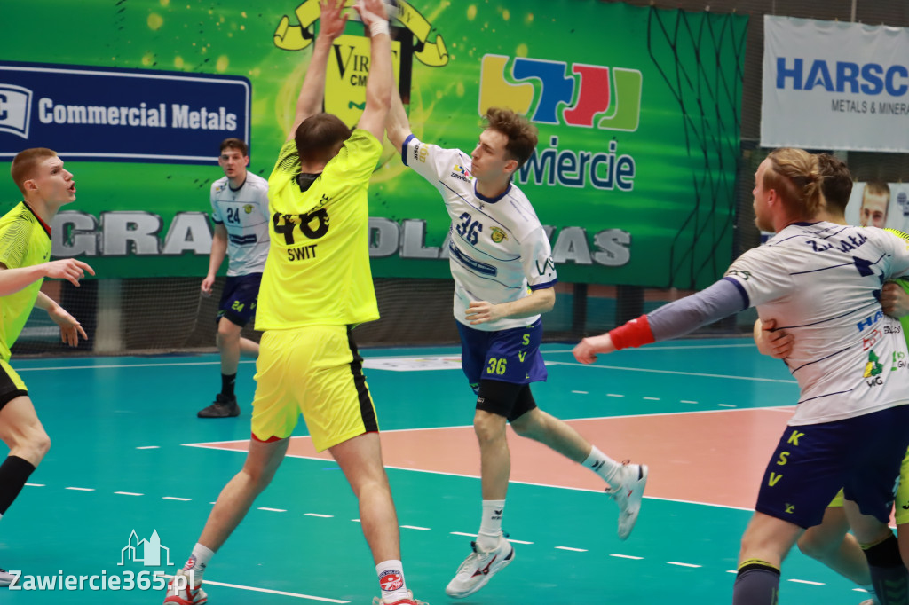 KS Viret CMC Zawiercie SMS ZPRP I Kielce Przegrywamy 30:40.