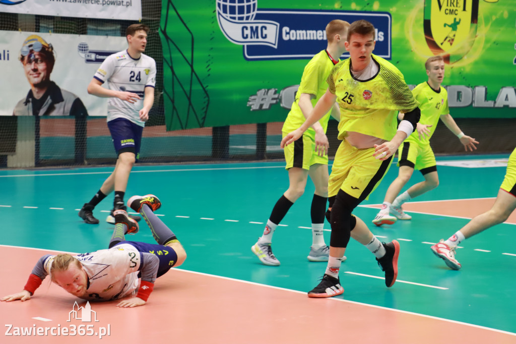 KS Viret CMC Zawiercie SMS ZPRP I Kielce Przegrywamy 30:40.