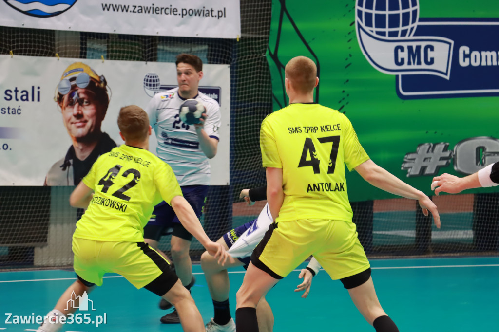 KS Viret CMC Zawiercie SMS ZPRP I Kielce Przegrywamy 30:40.
