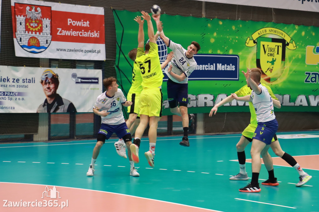 KS Viret CMC Zawiercie SMS ZPRP I Kielce Przegrywamy 30:40.