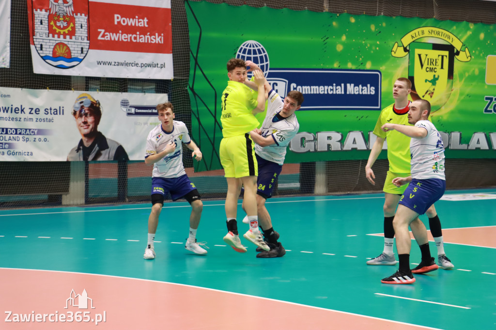 KS Viret CMC Zawiercie SMS ZPRP I Kielce Przegrywamy 30:40.