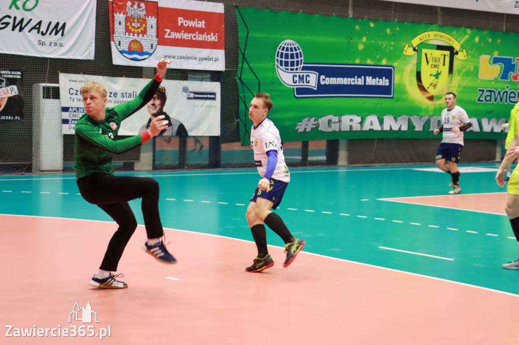 KS Viret CMC Zawiercie SMS ZPRP I Kielce Przegrywamy 30:40.