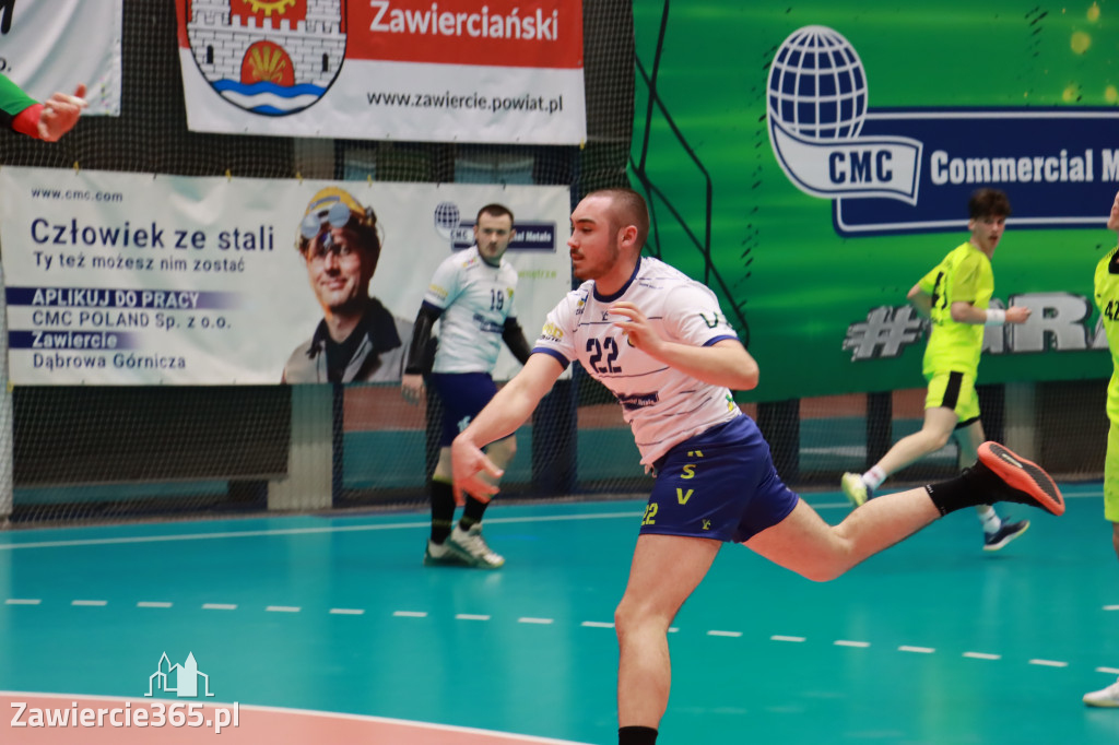 KS Viret CMC Zawiercie SMS ZPRP I Kielce Przegrywamy 30:40.