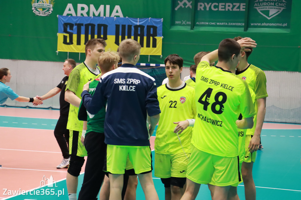 KS Viret CMC Zawiercie SMS ZPRP I Kielce Przegrywamy 30:40.