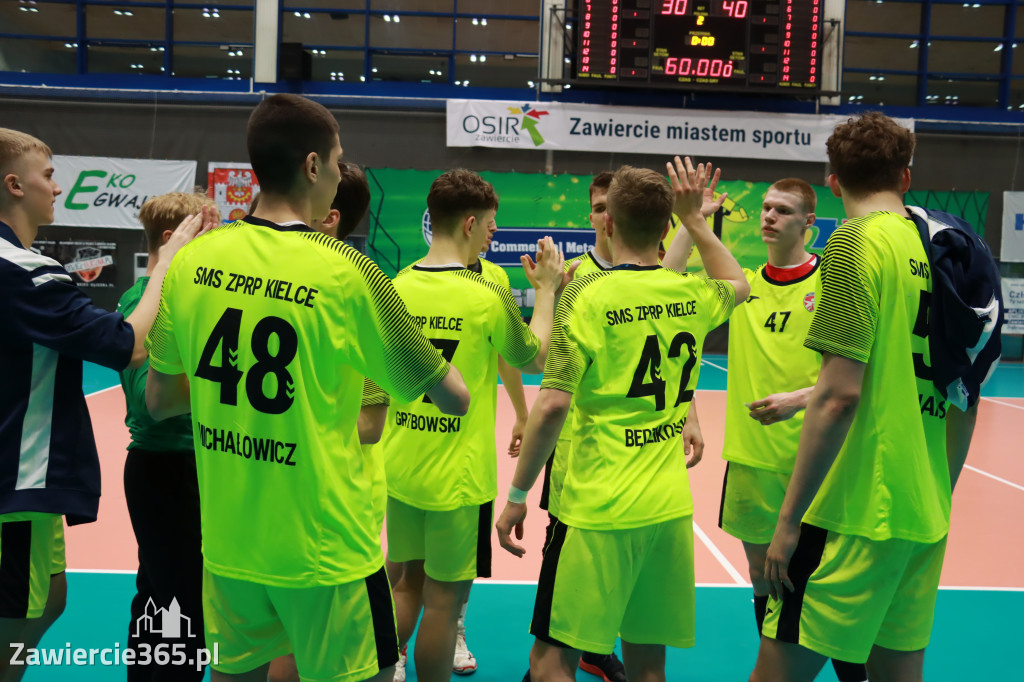 KS Viret CMC Zawiercie SMS ZPRP I Kielce Przegrywamy 30:40.