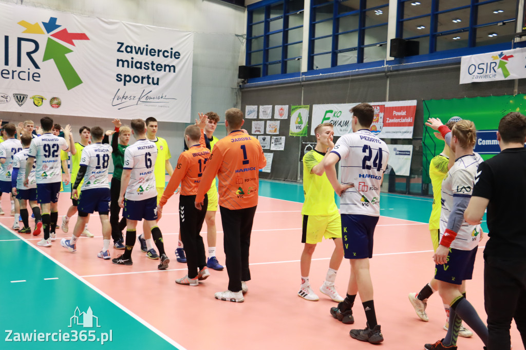 KS Viret CMC Zawiercie SMS ZPRP I Kielce Przegrywamy 30:40.