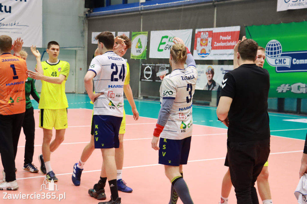 KS Viret CMC Zawiercie SMS ZPRP I Kielce Przegrywamy 30:40.