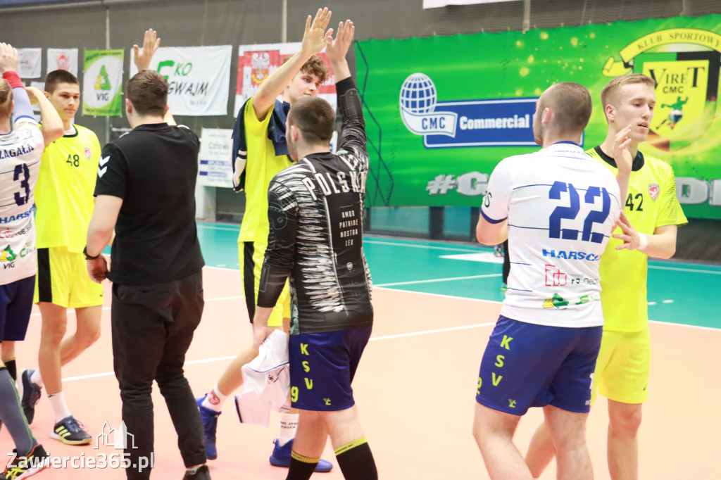 KS Viret CMC Zawiercie SMS ZPRP I Kielce Przegrywamy 30:40.