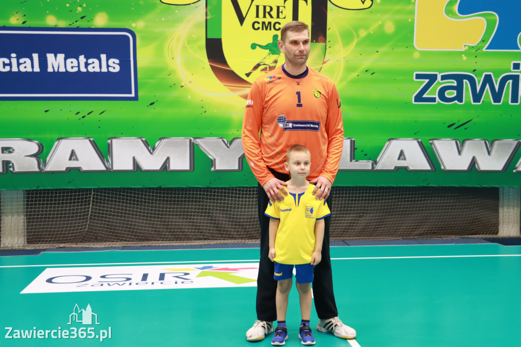 KS Viret CMC Zawiercie SMS ZPRP I Kielce Przegrywamy 30:40.