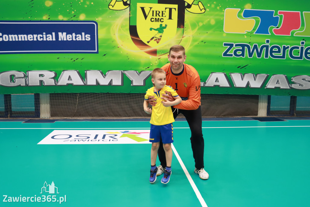 KS Viret CMC Zawiercie SMS ZPRP I Kielce Przegrywamy 30:40.
