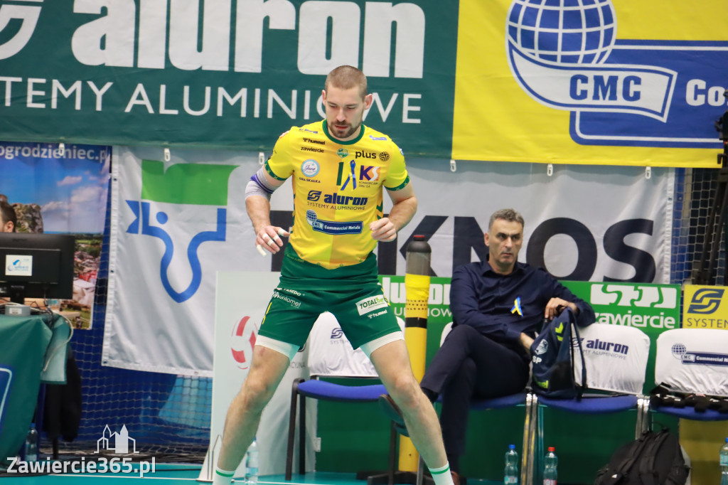 Aluron CMC Warta Zawiercie uległa u siebie Asseco Resovii Rzeszów 1:3