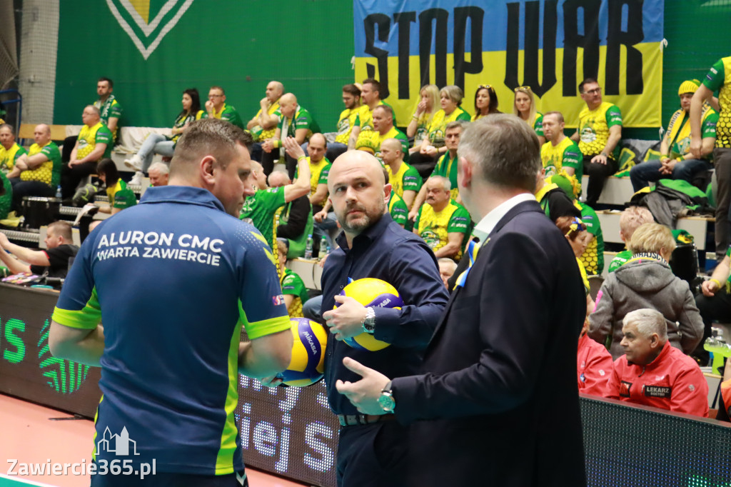 Aluron CMC Warta Zawiercie uległa u siebie Asseco Resovii Rzeszów 1:3