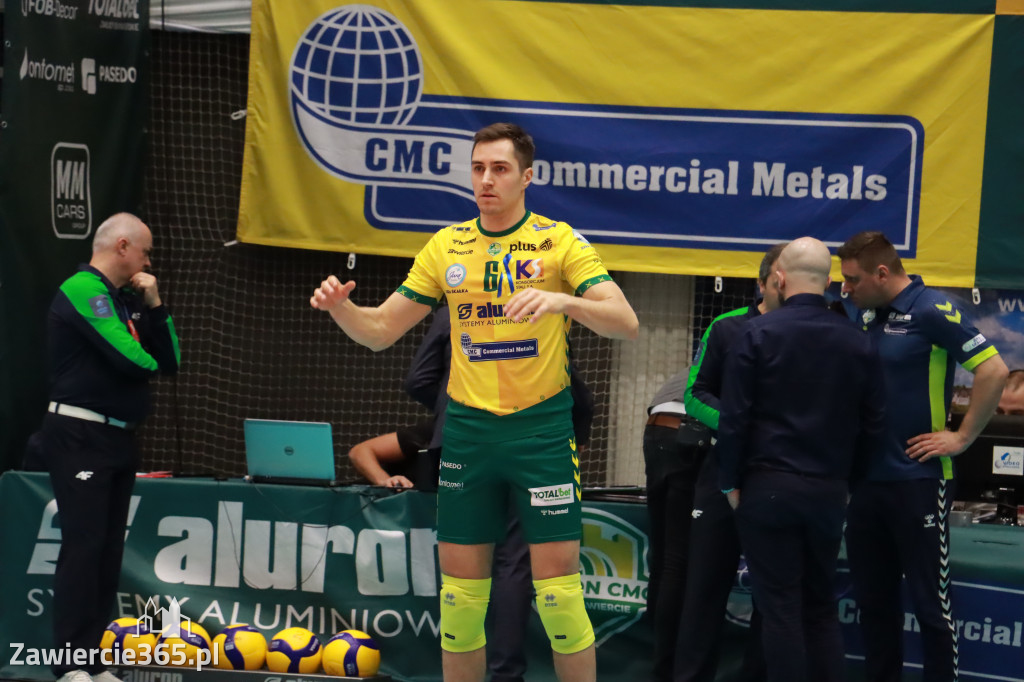 Aluron CMC Warta Zawiercie uległa u siebie Asseco Resovii Rzeszów 1:3