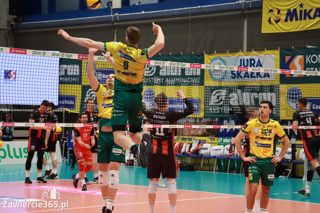 Aluron CMC Warta Zawiercie uległa u siebie Asseco Resovii Rzeszów 1:3
