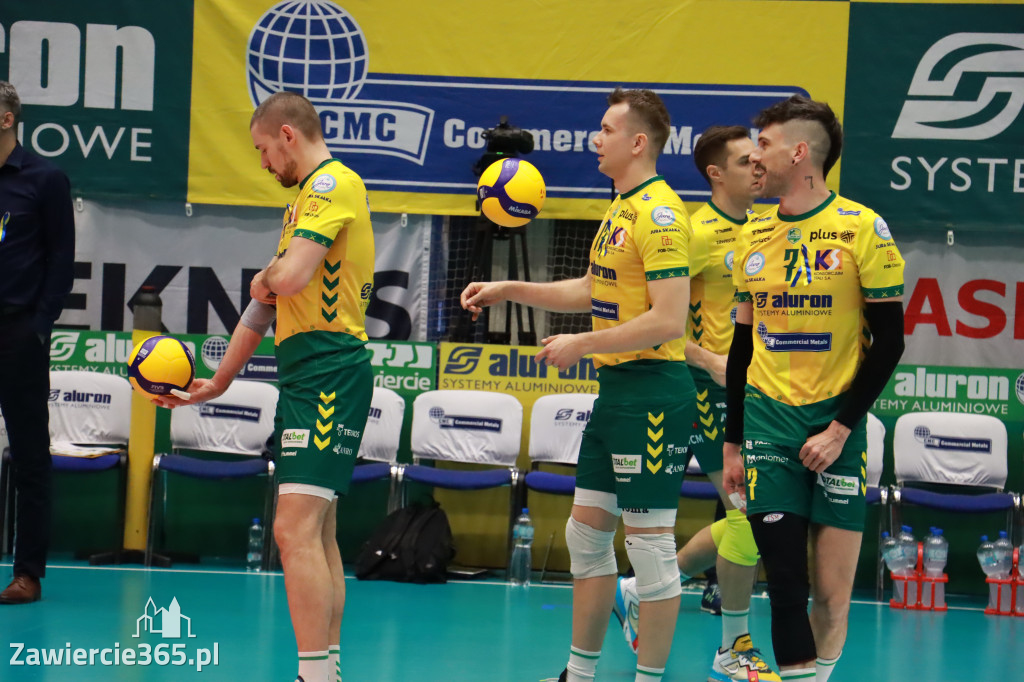 Aluron CMC Warta Zawiercie uległa u siebie Asseco Resovii Rzeszów 1:3