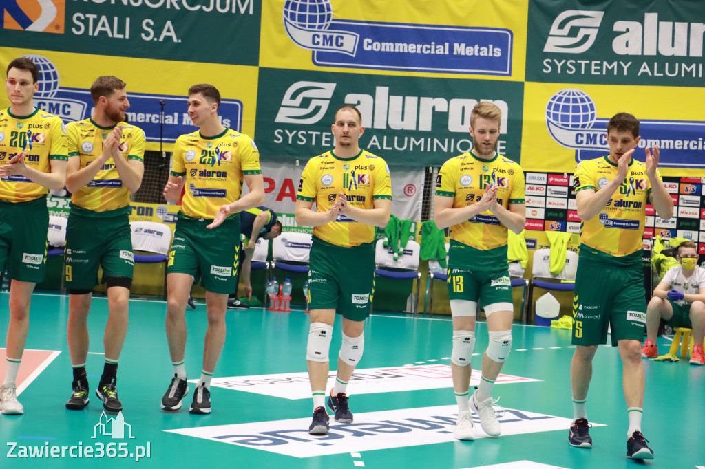 Aluron CMC Warta Zawiercie uległa u siebie Asseco Resovii Rzeszów 1:3