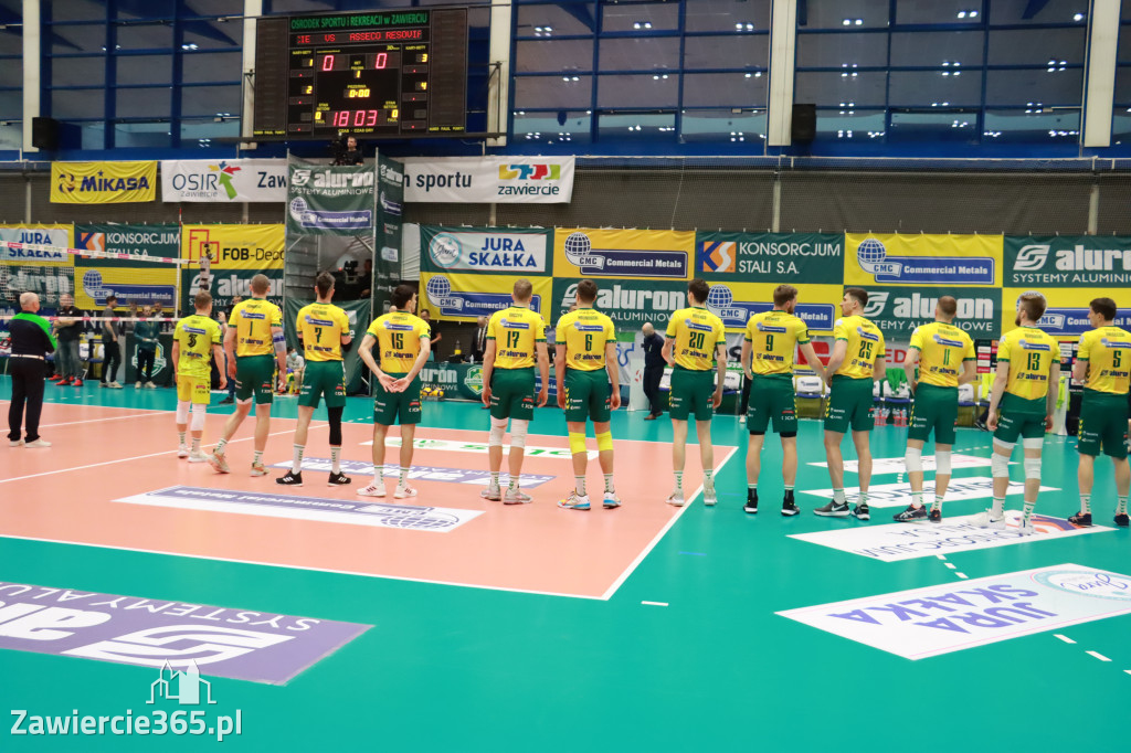 Aluron CMC Warta Zawiercie uległa u siebie Asseco Resovii Rzeszów 1:3