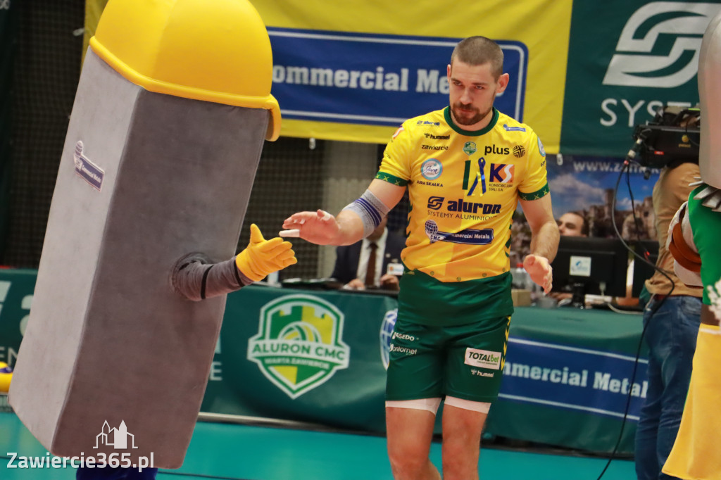 Aluron CMC Warta Zawiercie uległa u siebie Asseco Resovii Rzeszów 1:3