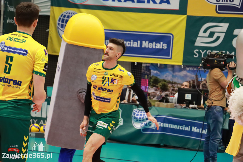 Aluron CMC Warta Zawiercie uległa u siebie Asseco Resovii Rzeszów 1:3